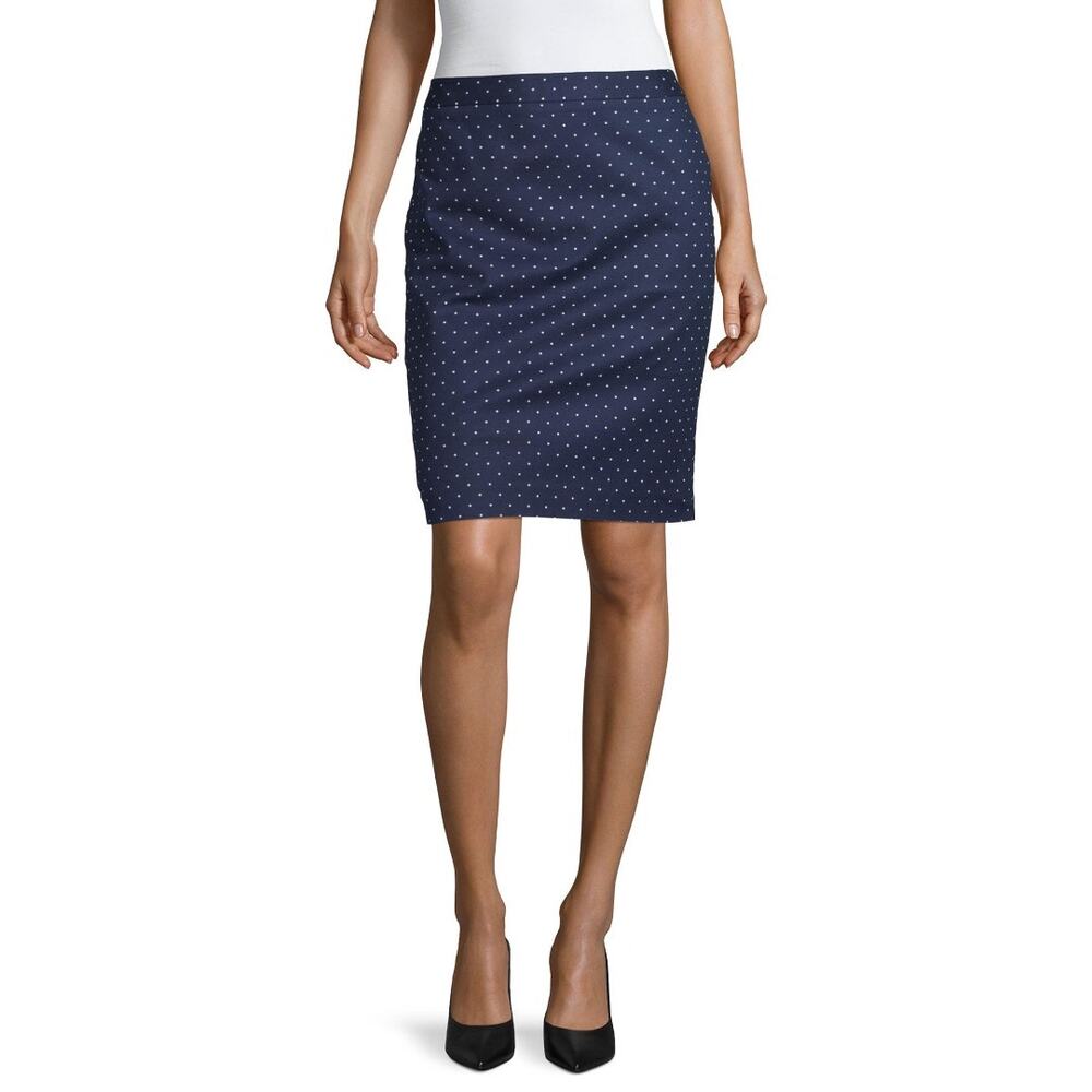 Liz Claiborne Mid Rise Midi Pencil Skirt